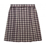 Okul Üniforma Etek Kareli